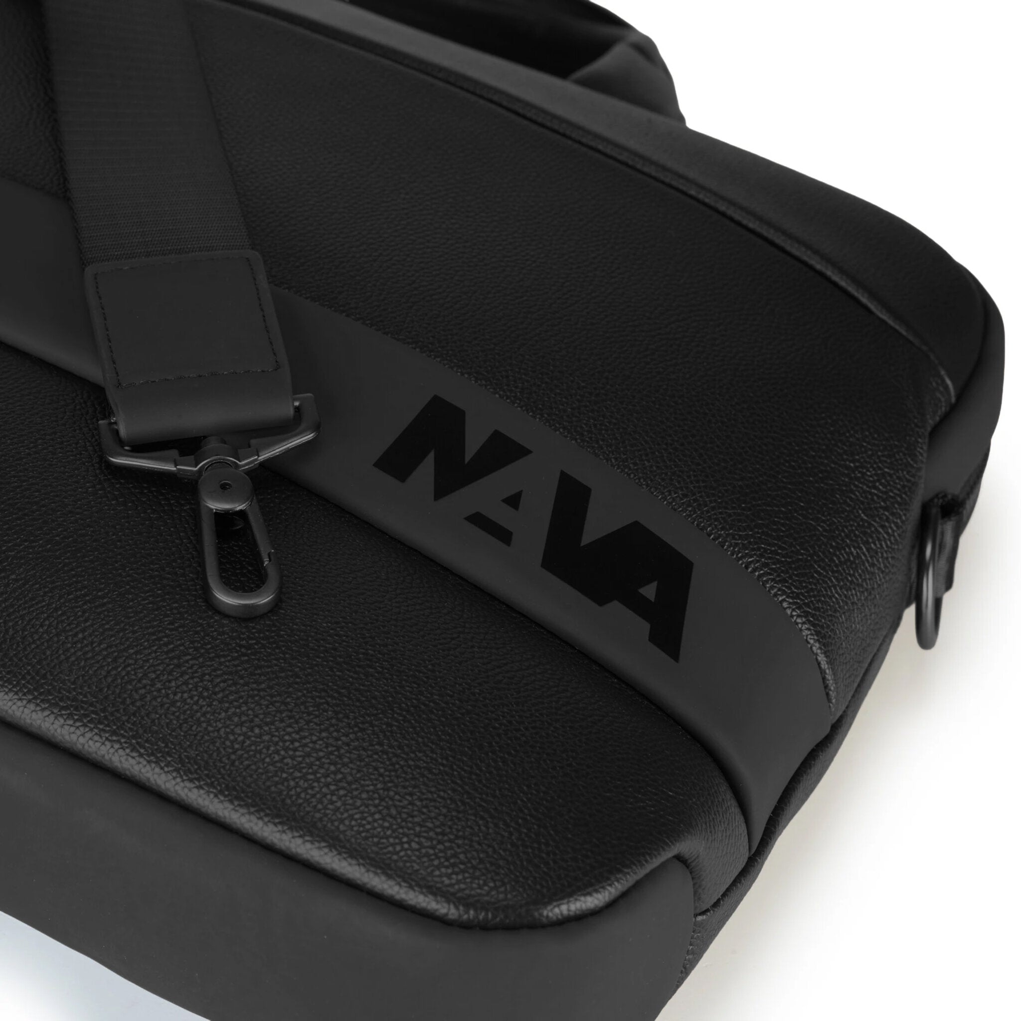 EASY ADVANCE LEATHER CARTELLA BRIEFCASE SLIM DUE MANICI, 1 COMPARTO NERO NOTTE