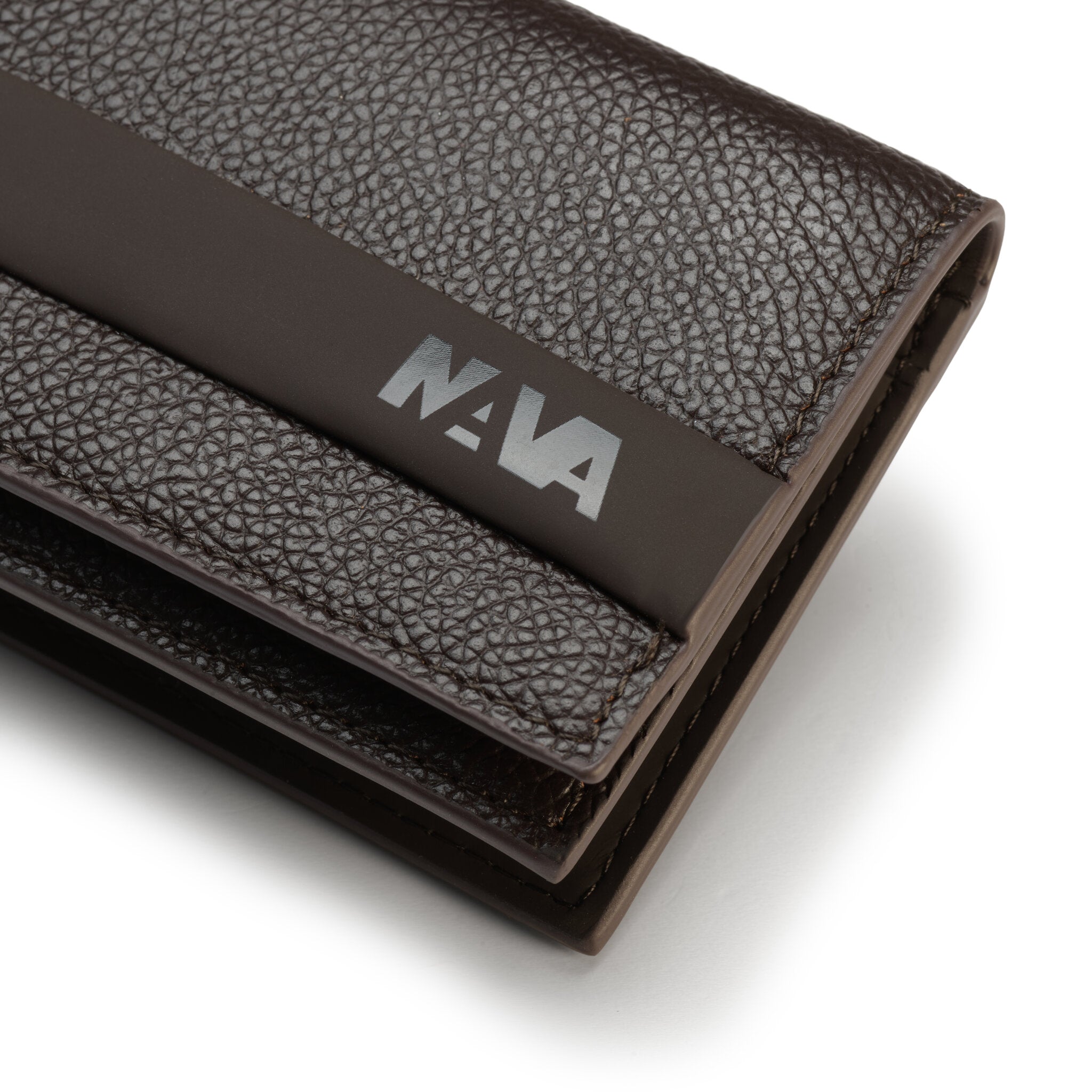 EASY ADVANCE LEATHER PORTA CARTE DI CREDITO IN PELLE CHIUSO CON PATELLA 6 TASCHE PORTA CC CON RFID