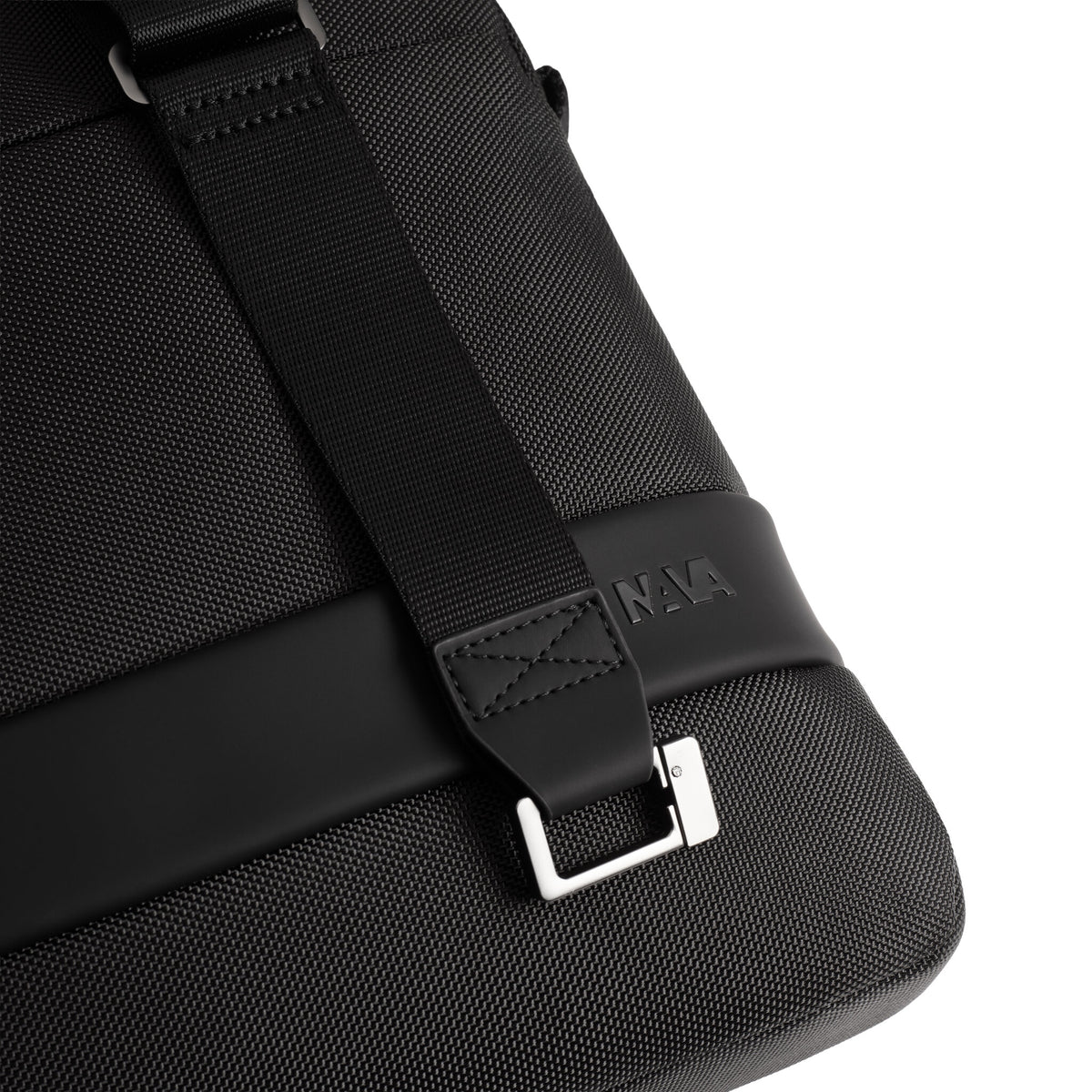 EASY PLUS ORGANIZED SLIM BRIEFCASE WITH 2 HANDLES, LAPTOP AND IPAD COMPARTMENT BLACK