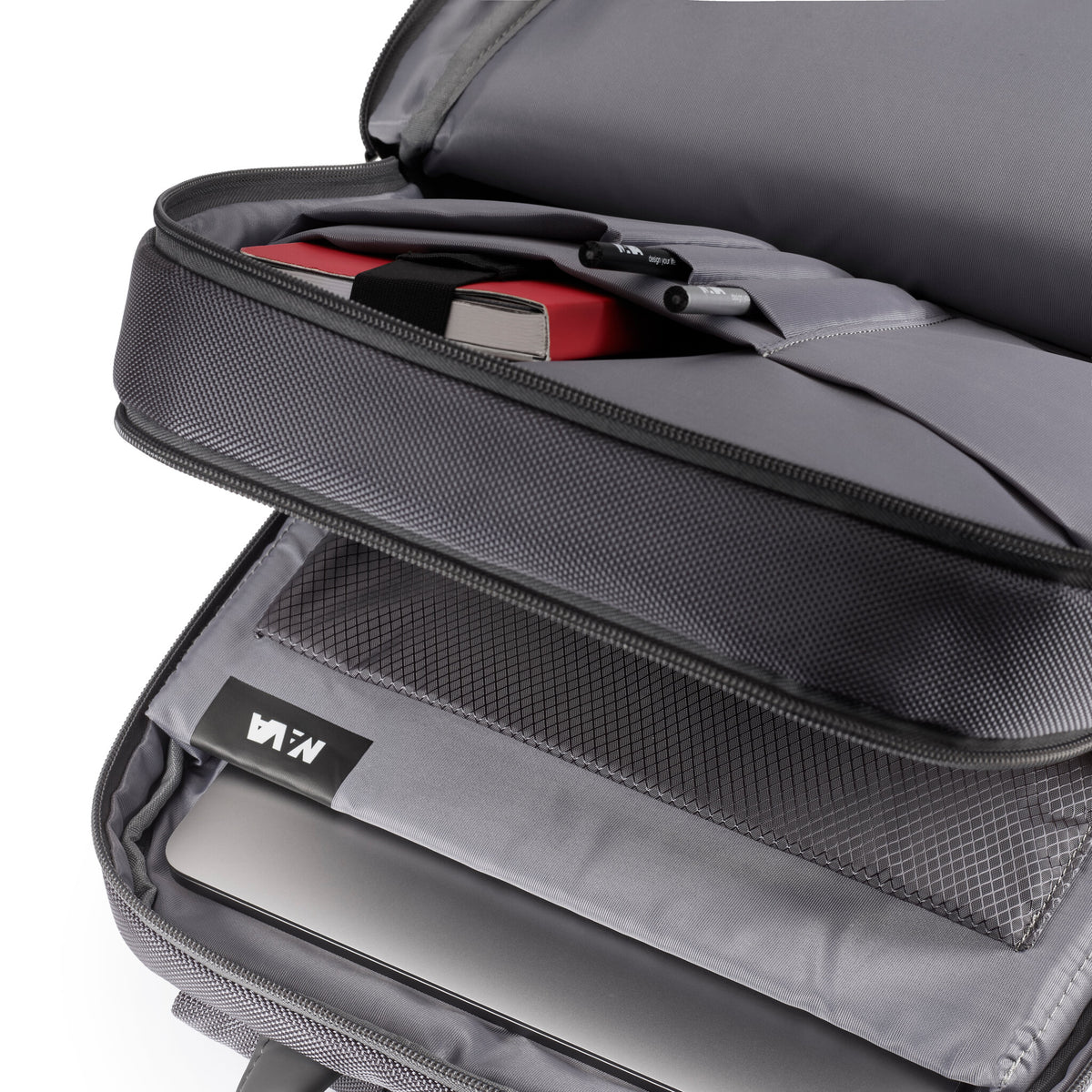 EASY PLUS BACKPACK LARGE - ZAINO PORTA COMPUTER E PORTA IPAD GRIGIO