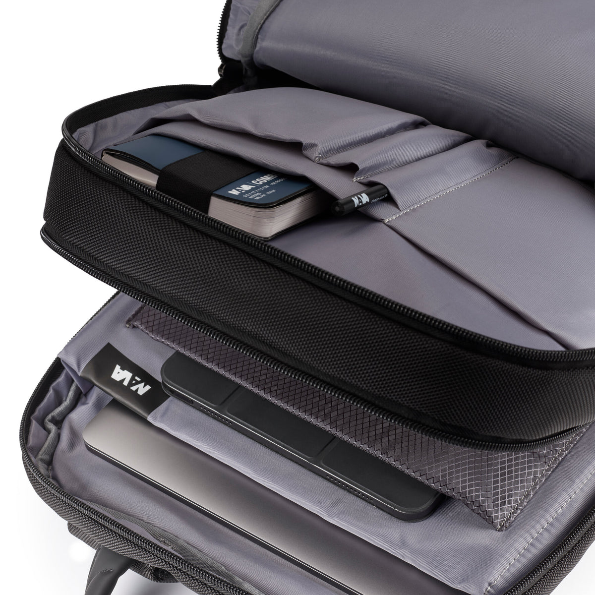 EASY PLUS BACKPACK LARGE - ZAINO PORTA COMPUTER E PORTA IPAD NERO