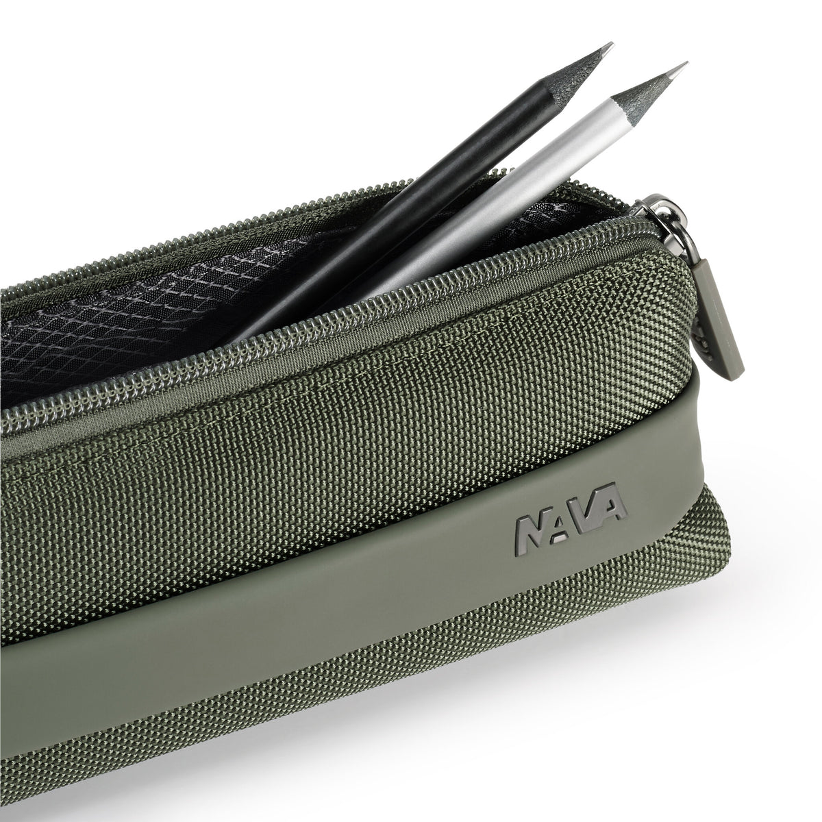 EASY PLUS Astuccio Porta Penne Triangolare GREEN MILITARY/LIME