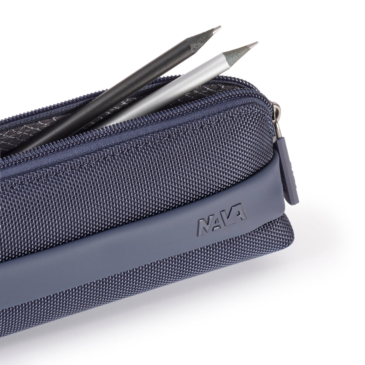 EASY PLUS Astuccio Porta Penne Triangolare BLU NOTTE