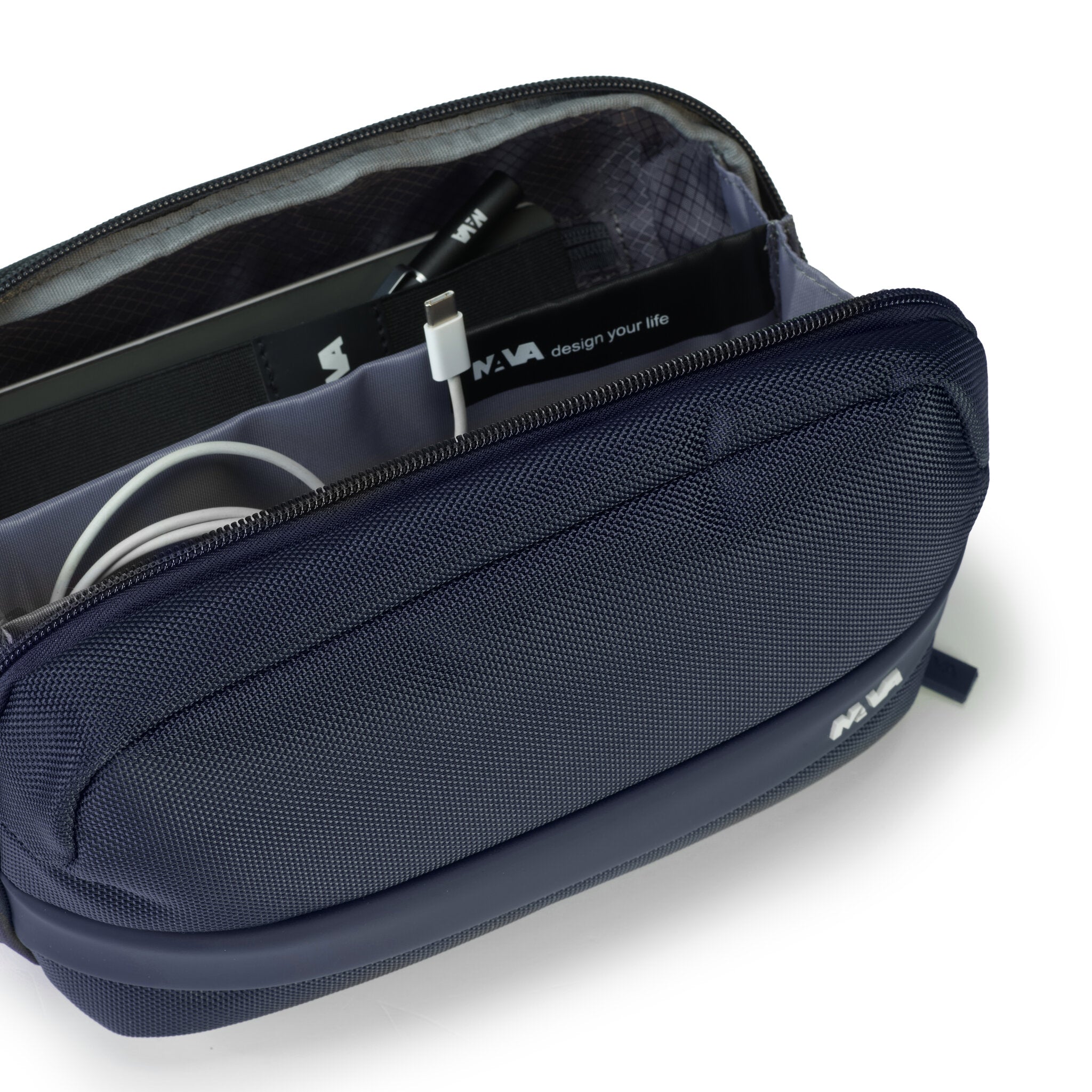 EASY PLUS ASTUCCIO PORTA CAVI BLU NOTTE