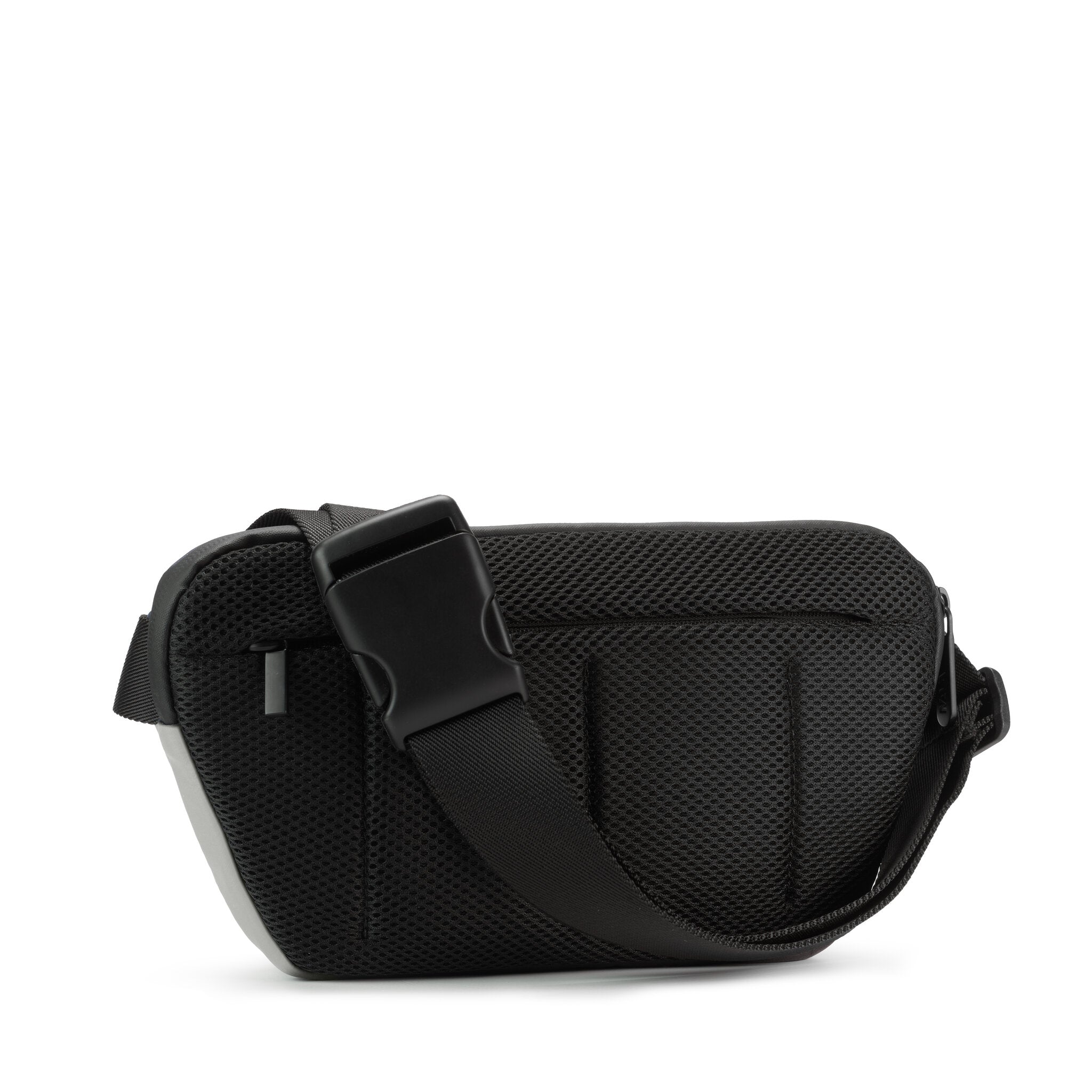 EXPLORER SLING BAG CON TASCA FRONTALE E TASCA POSTERIORE DI SICUREZZA GRIGIO CHIARO