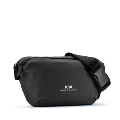EXPLORER SLING BAG CON TASCA FRONTALE E TASCA POSTERIORE DI SICUREZZA NERO