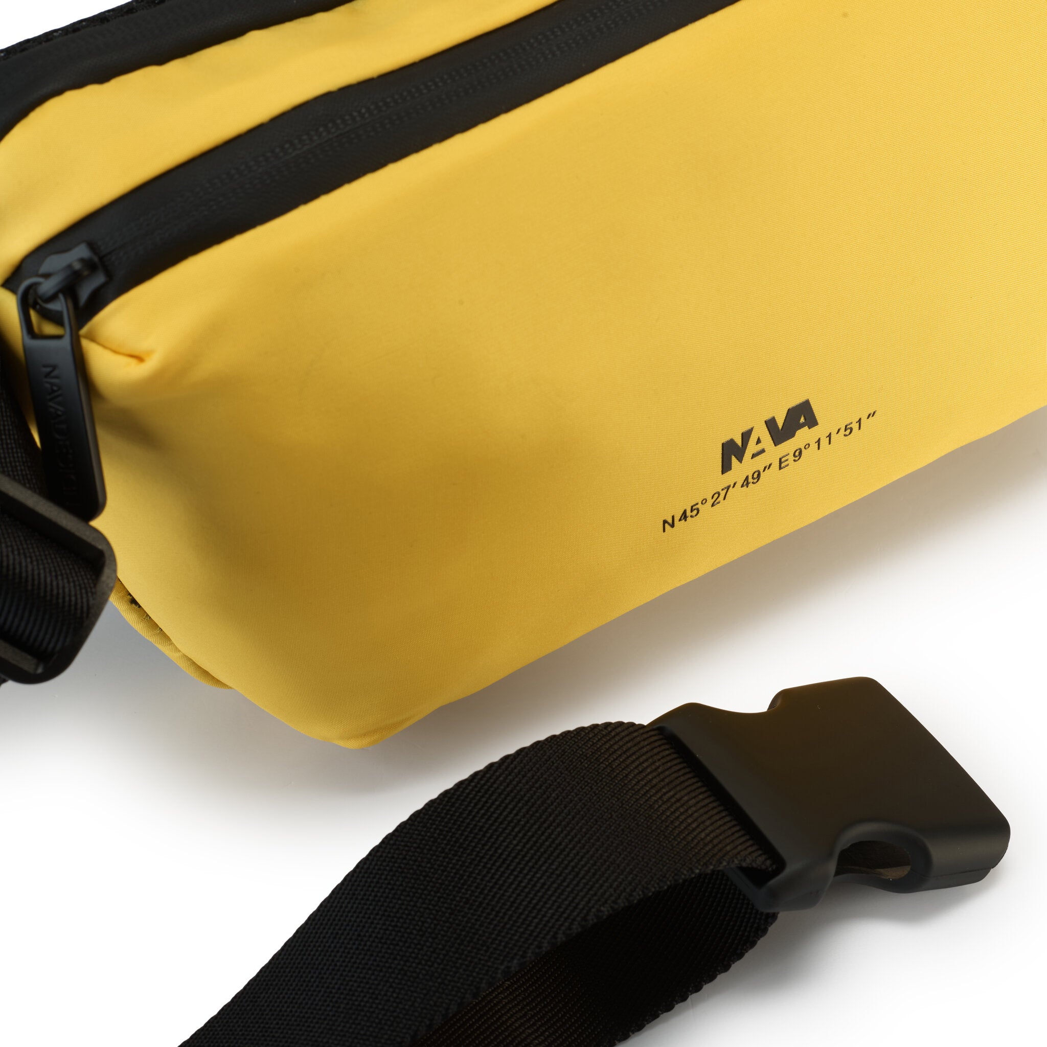 EXPLORER SLING BAGCON TASCA FRONTALE E TASCA POSTERIORE DI SICUREZZA GIALLO SOLE