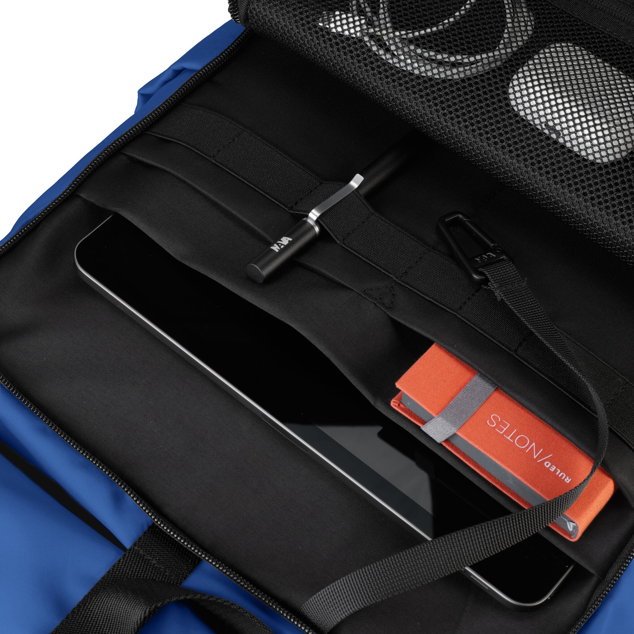 EXPLORER ZAINO ROLLTOP 1 COMPARTO CON TASCHE E FIBBIE DI SICUREZZA BLU ATLANTIC