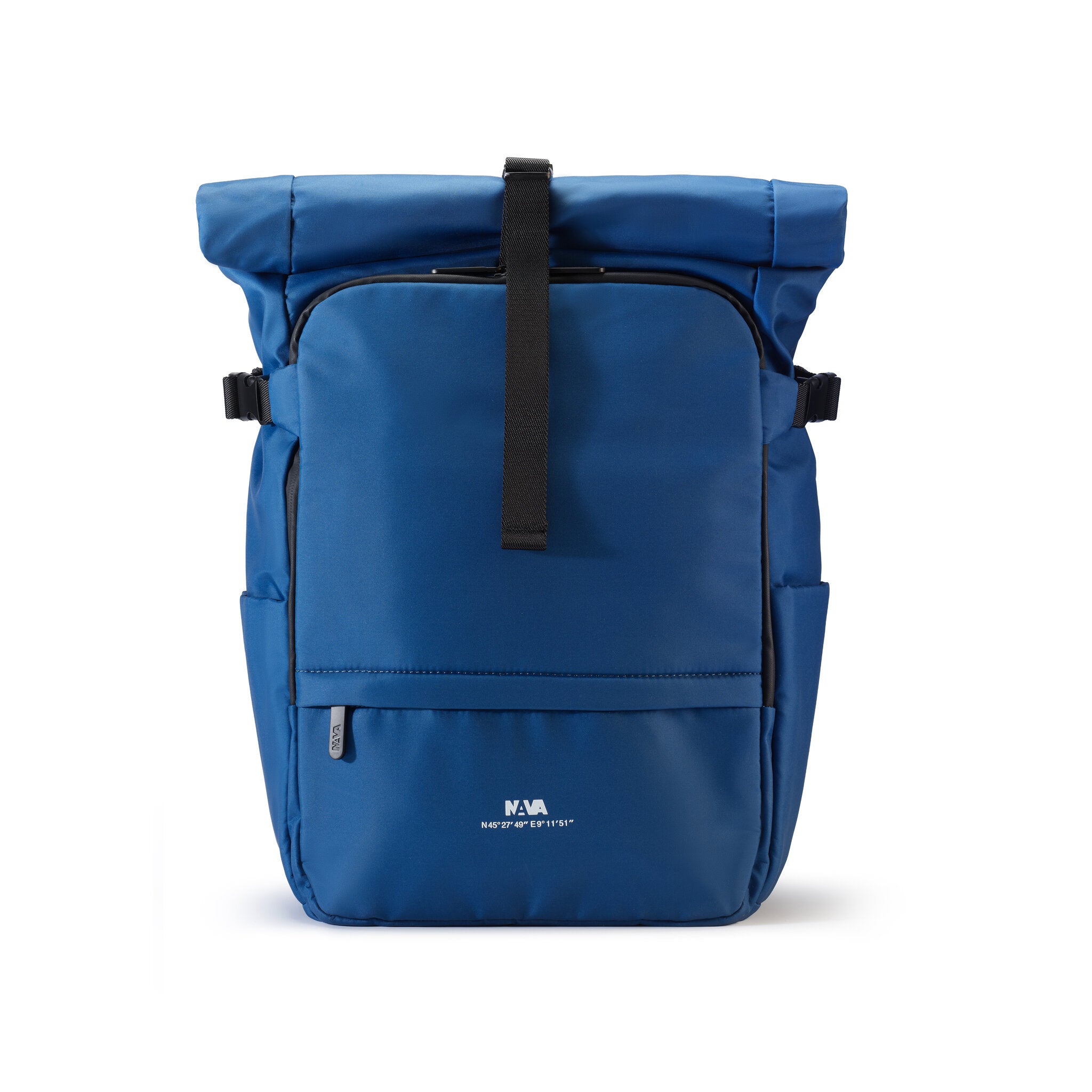 EXPLORER ZAINO ROLLTOP 1 COMPARTO CON TASCHE E FIBBIE DI SICUREZZA BLU ATLANTIC