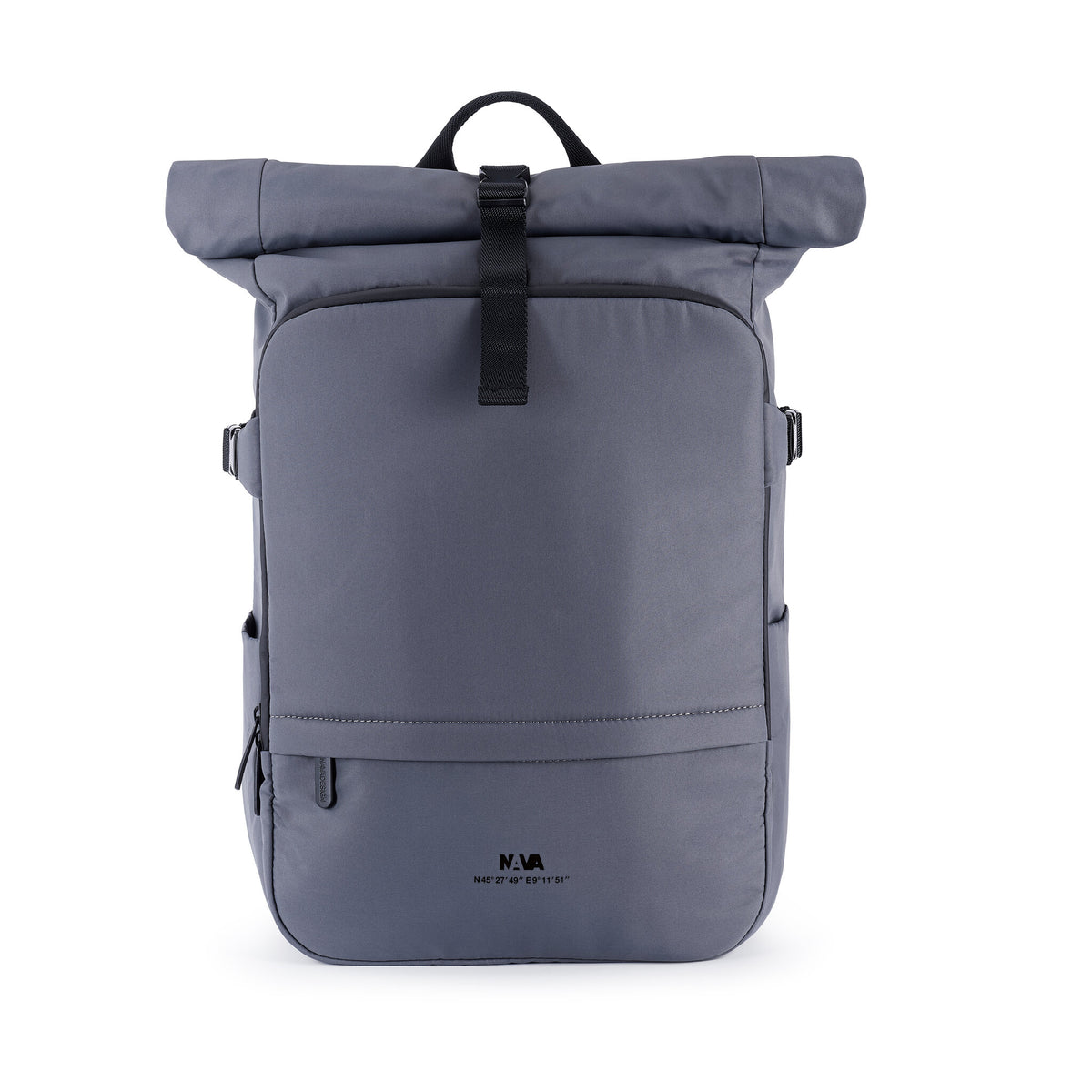 EXPLORER ZAINO ROLLTOP 1 COMPARTO CON TASCHE E FIBBIE DI SICUREZZA GREY MID