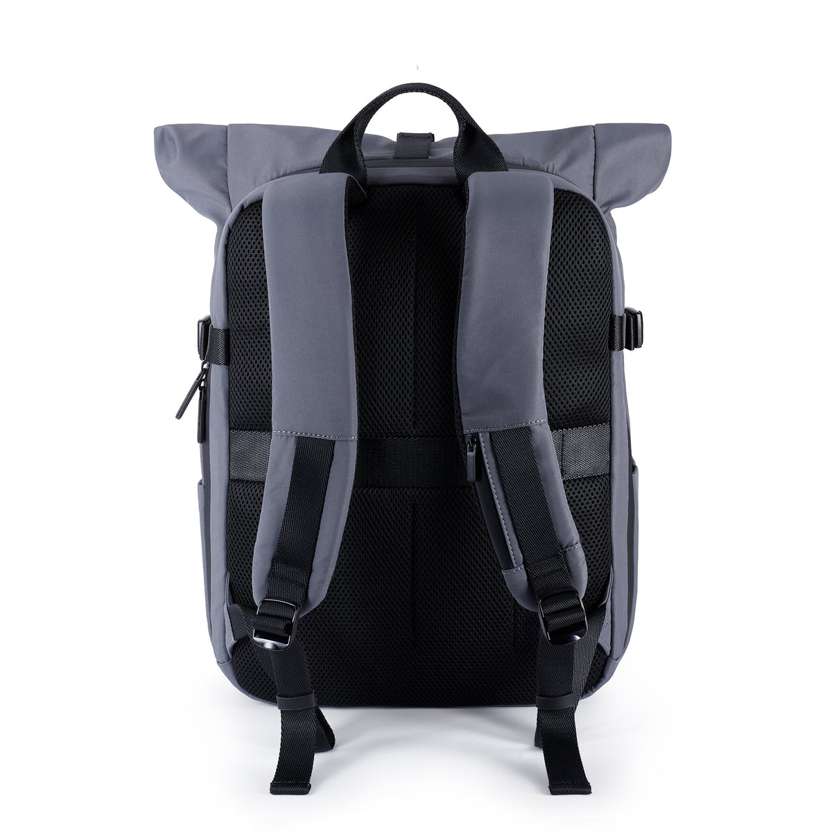 EXPLORER ZAINO ROLLTOP 1 COMPARTO CON TASCHE E FIBBIE DI SICUREZZA GREY MID