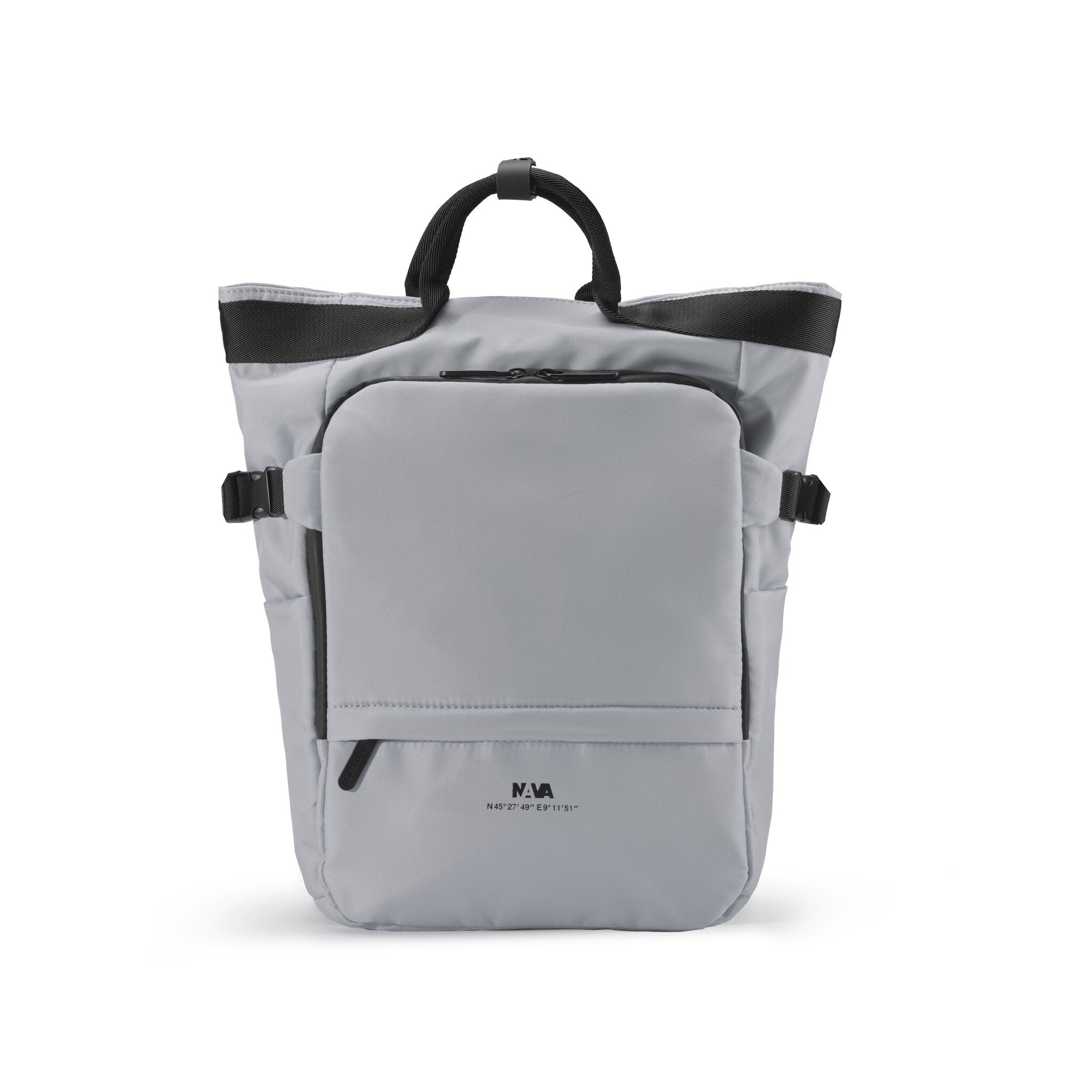 EXPLORER TOTE VERTICALE ZAINABILE 1 COMPARTO GRIGIO CHIARO