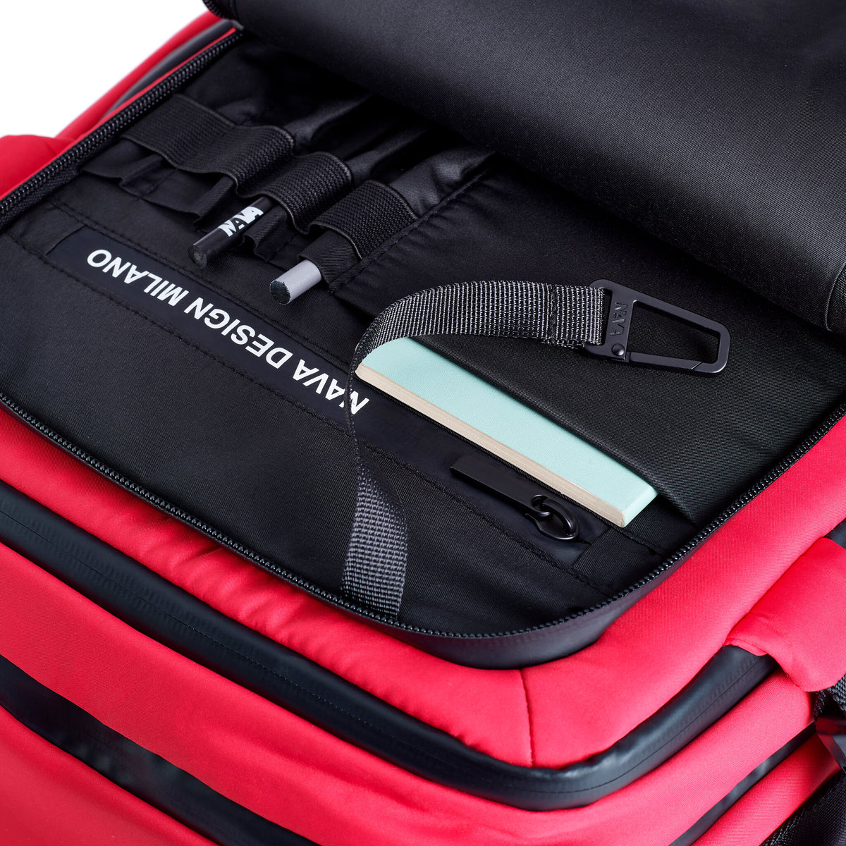 EXPLORER BACKPACK TRAVEL UNDERSEAT CHERRY RED