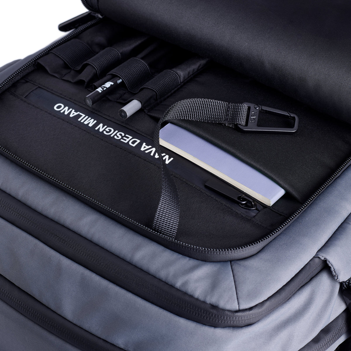 EXPLORER BACKPACK TRAVEL UNDERSEAT GREY MID