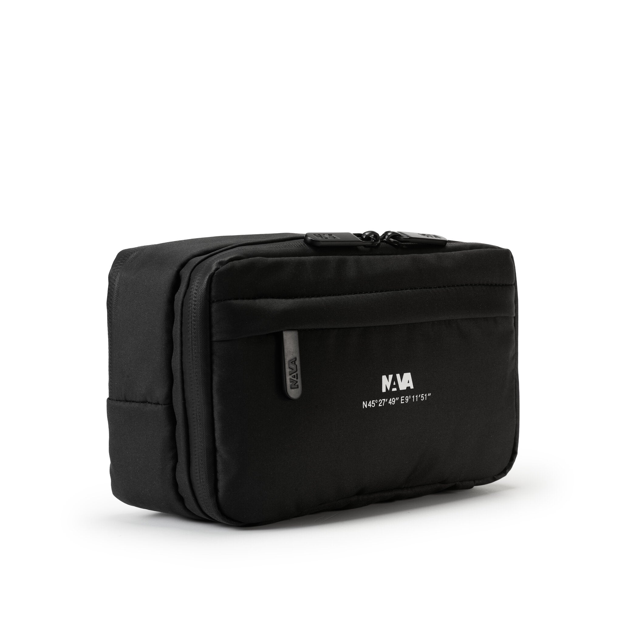 EXPLORER POUCH DA VIAGGIO CON 2 TASCHE E MANIGLIA DI TRASPORTO NERO