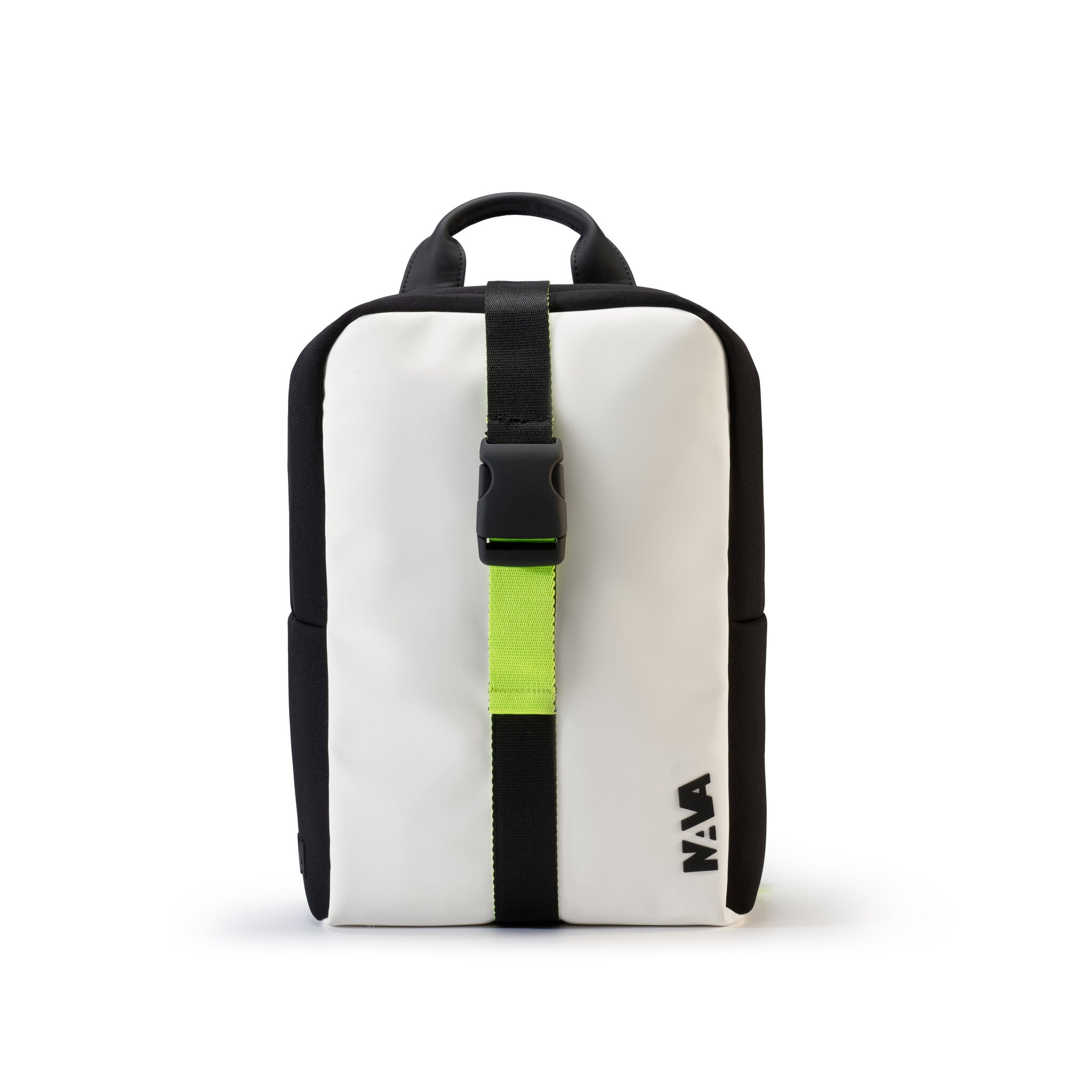 FLAT ZAINO ORGANIZZATO SMALL BIANCO/NERO/GIALLO