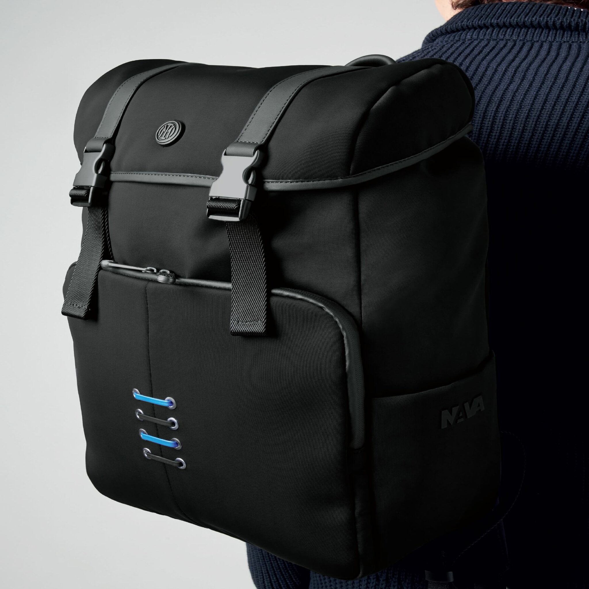 NAVA X INTER RUCKSACK - ZAINO PORTA COMPUTER E PORTA IPAD NERO