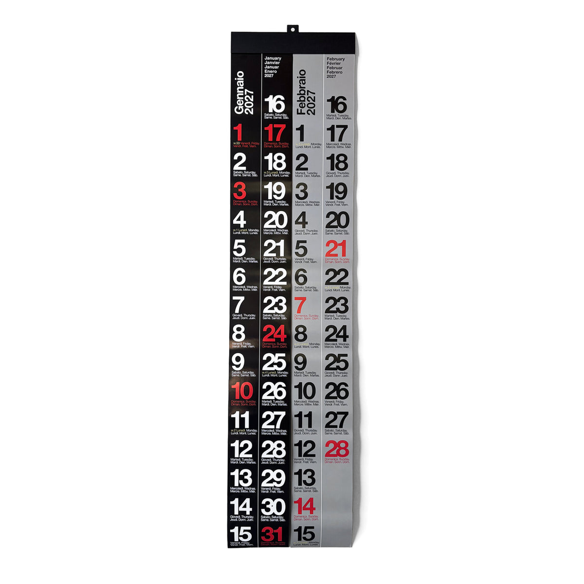 NAVA INTERNATIONAL 2027 WALL CALENDAR