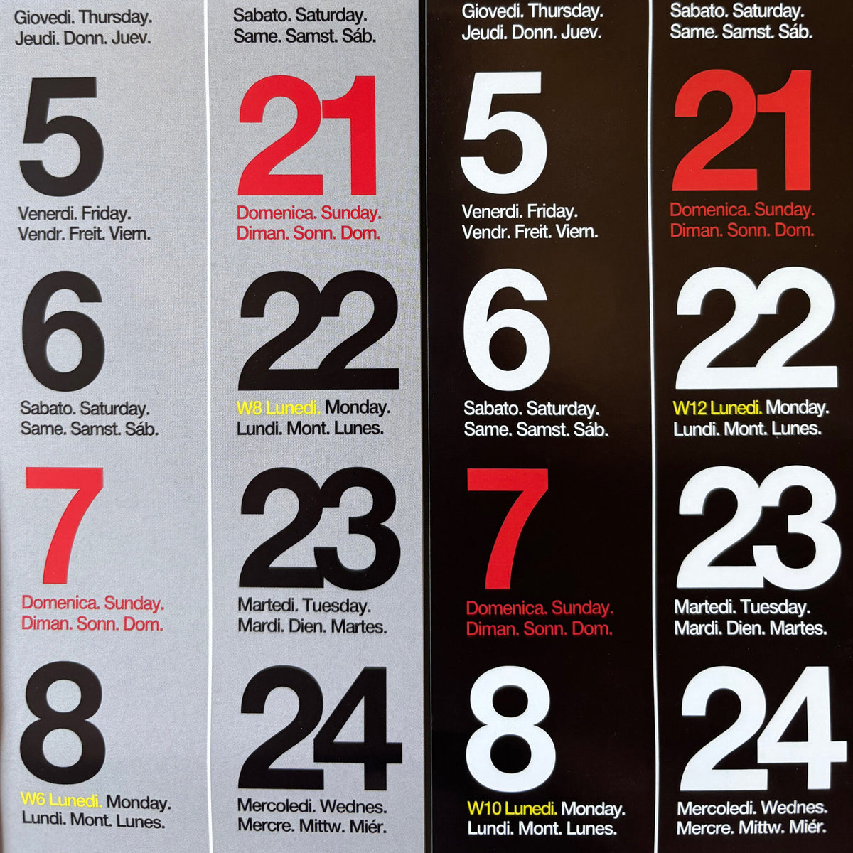 NAVA INTERNATIONAL 2027 WALL CALENDAR