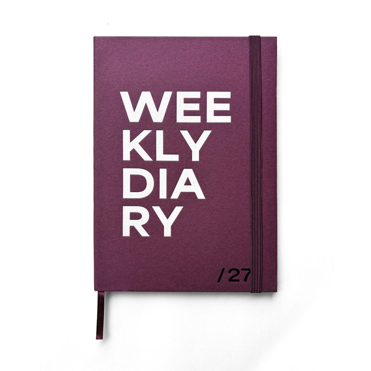 AGENDA SETTIMANALE NAVA MATERIA 2027 MEDIUM BORDEAUX
