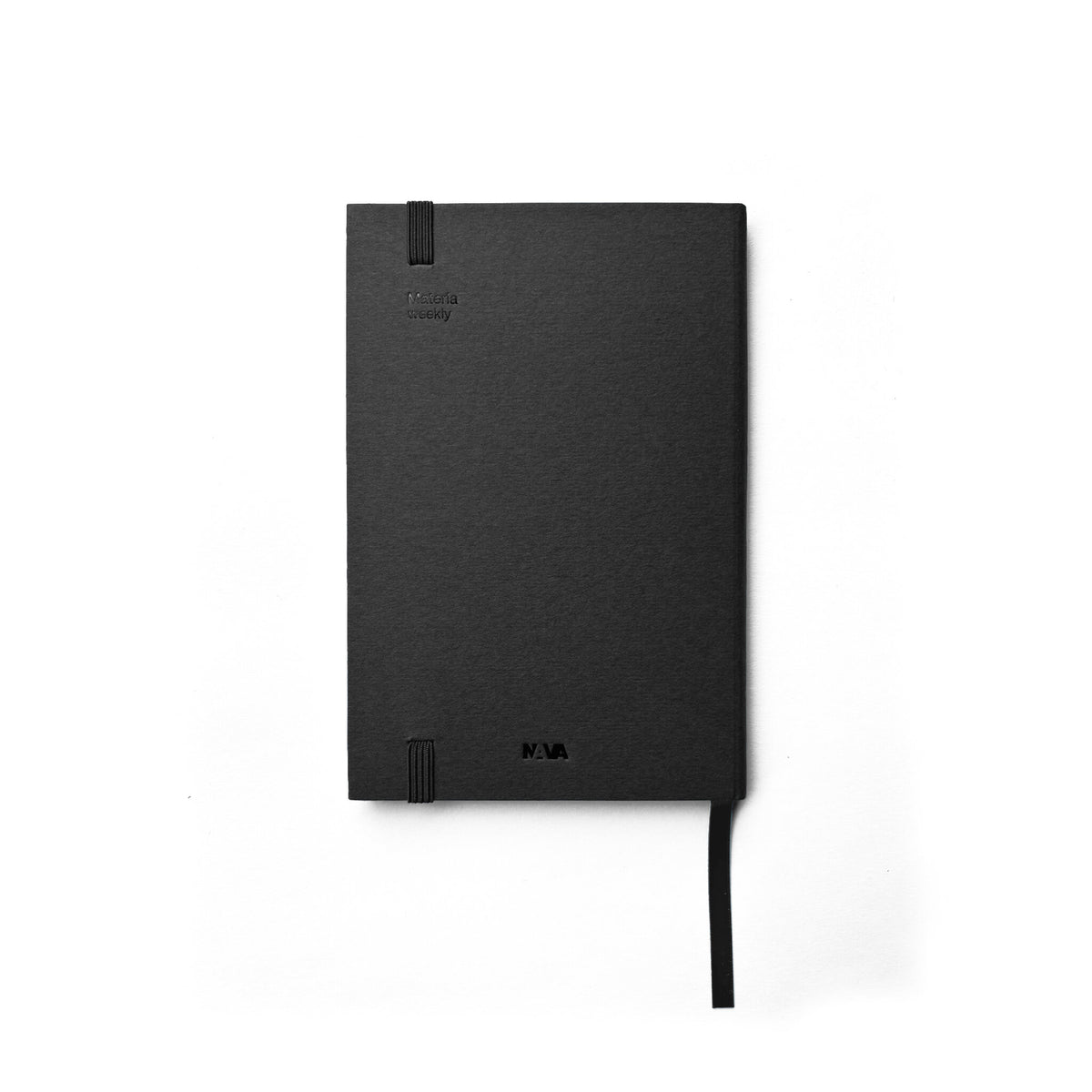 NAVA MATERIA WEEKLY PLANNER 2027 SMALL BLACK