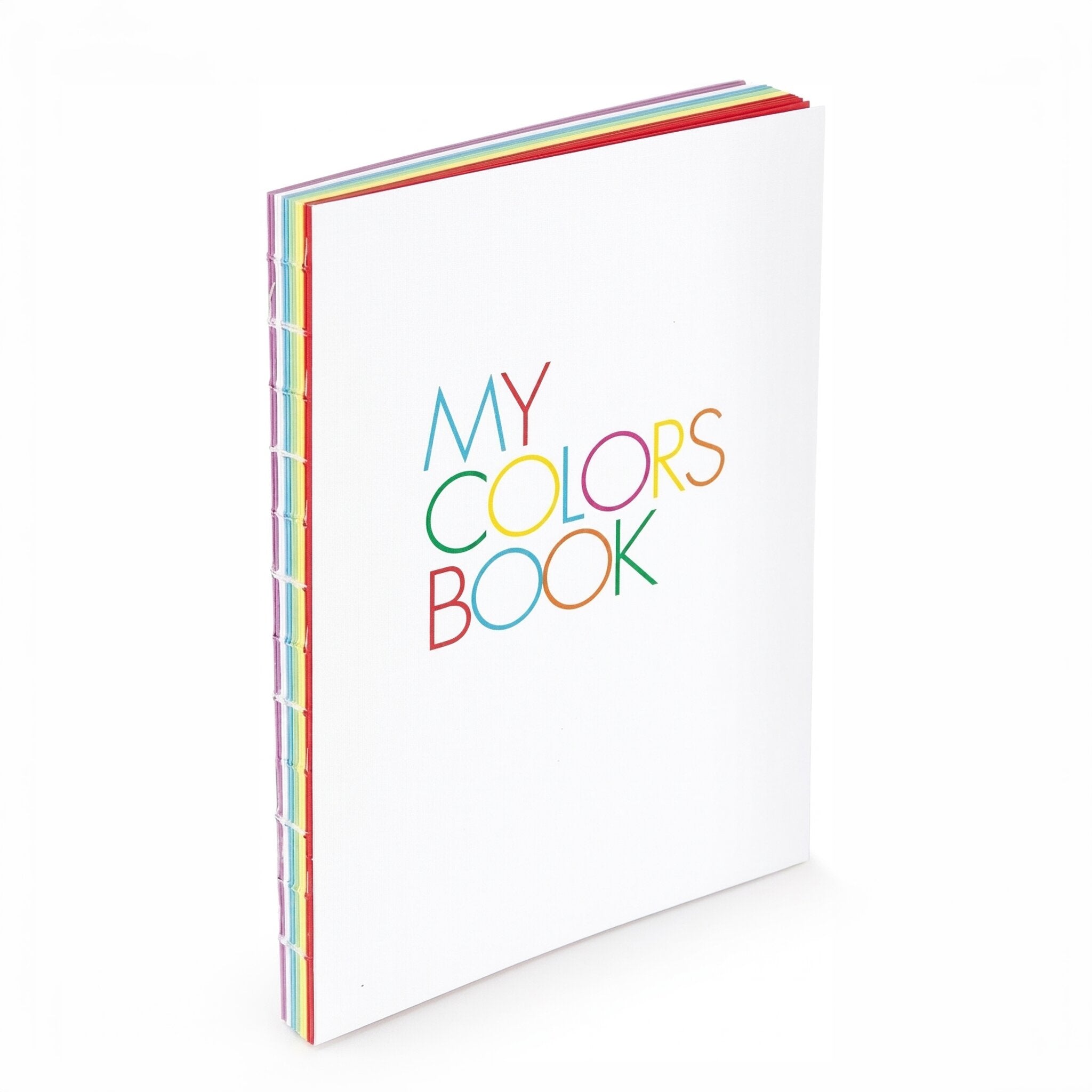 MY BOOK MY COLORS BOOK, QUADERNO DI DESIGN FORMATO A5  BIANCO