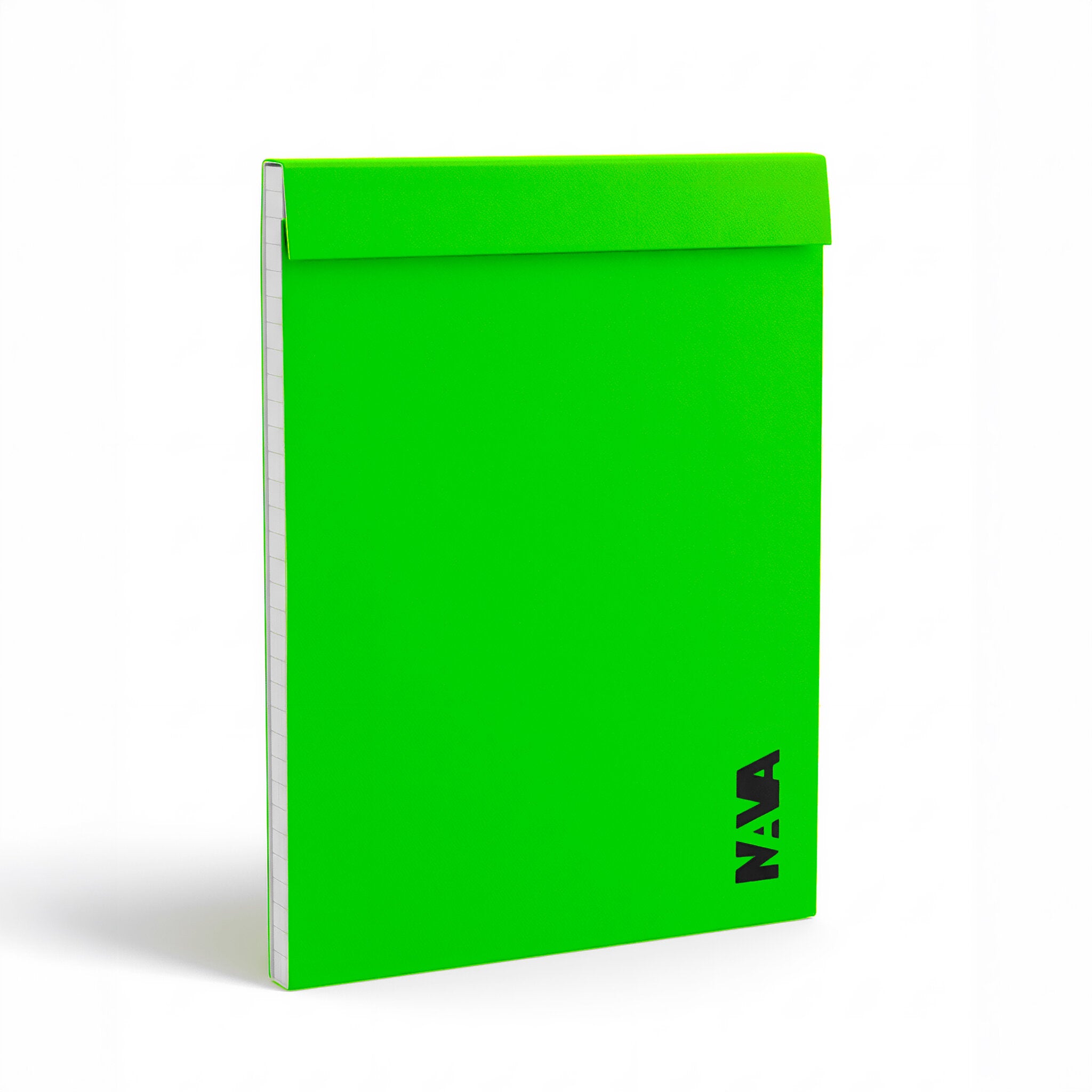 MINERVA NOTES DI DESIGN FORMATO A5  VERDE FLUO
