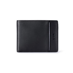 METRO PORTAFOGLIO 4 TASCHE PORTA CC E PORTAMONETE CON RFID NERO/GREY