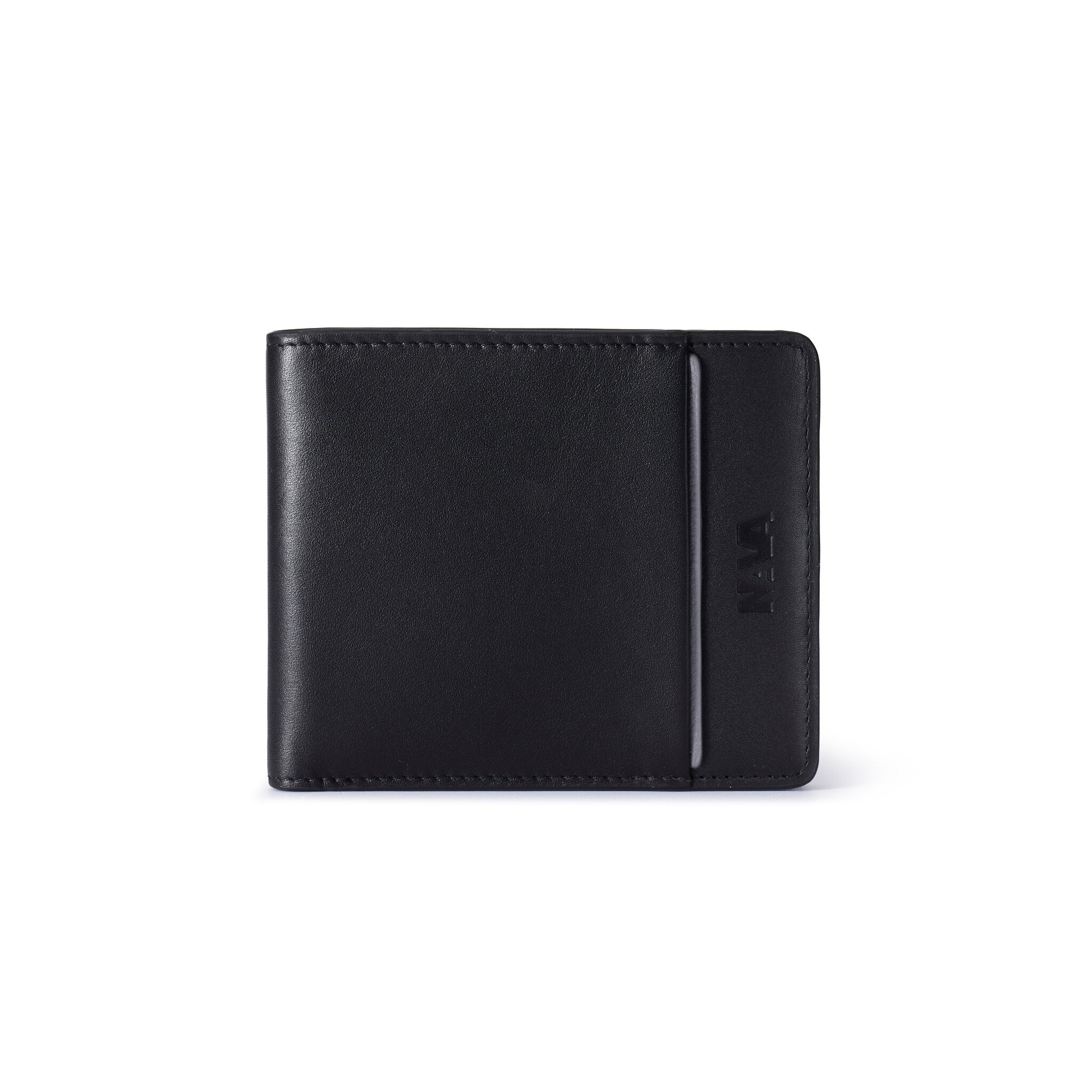 METRO PORTAFOGLIO SLIM CON 8 TASCHE PORTA CC CON RFID NERO/GREY