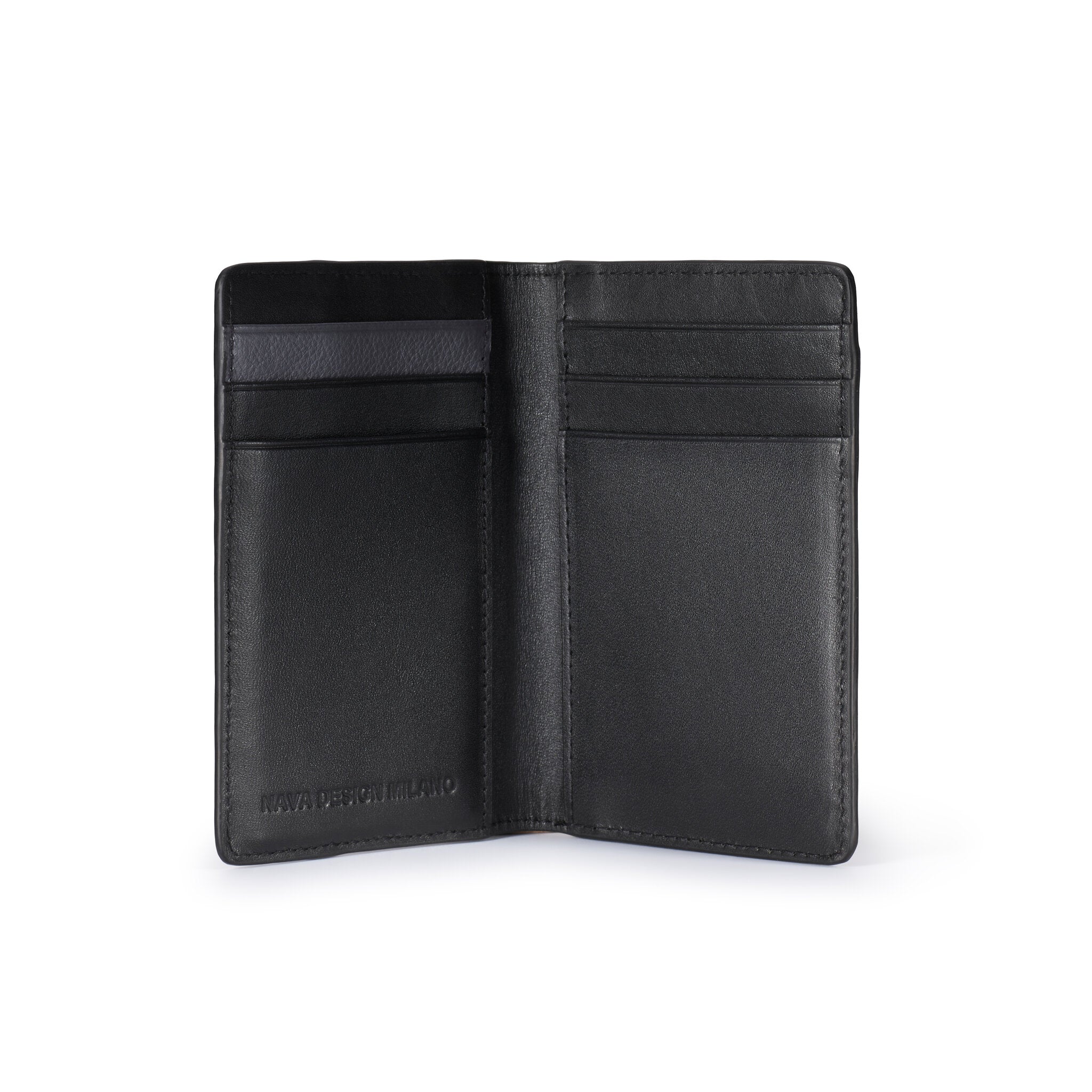 METRO TASCONCINO VERTICALE CON 6 TASCHE PORTA CC CON RFID NERO/GREY