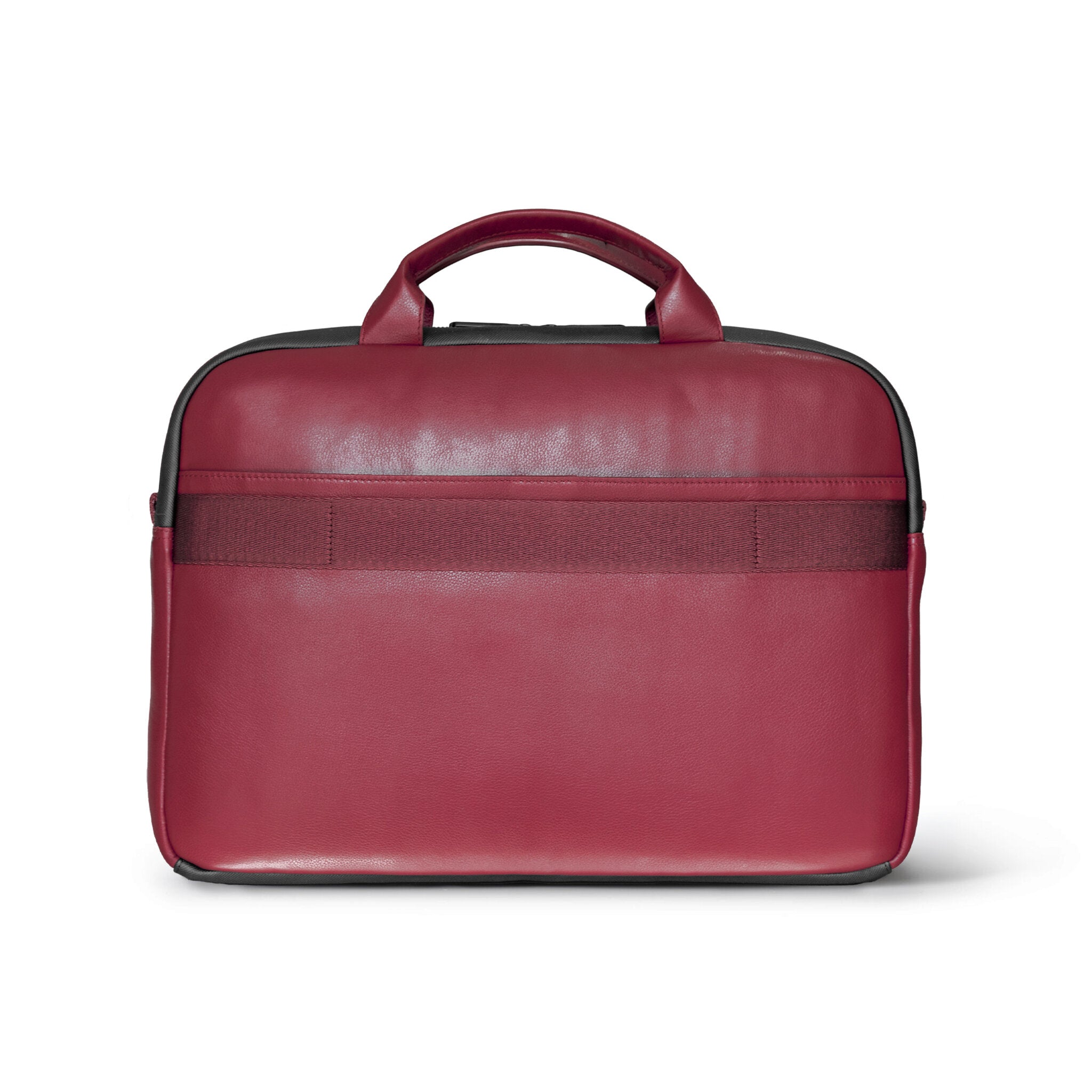 MOTION LEATHER BRIEFCASE BORDEAUX