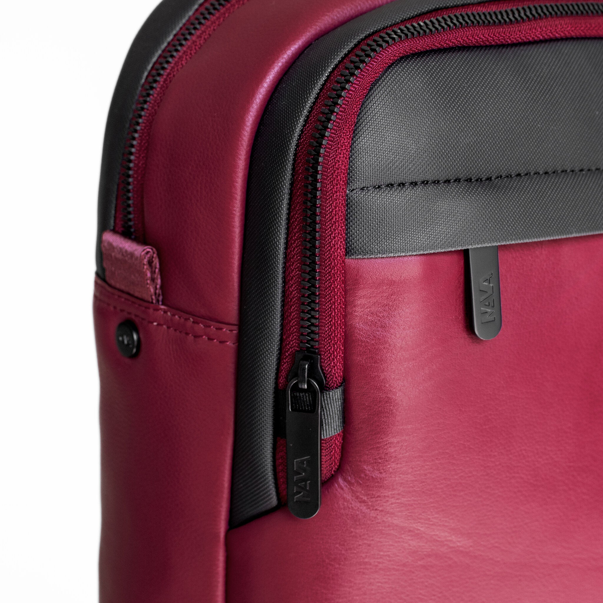 MOTION LEATHER BRIEFCASE BORDEAUX