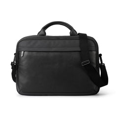 MOTION LEATHER CARTELLA ORGANIZZATA 2 COMPARTI CON TASCA FRONTALE  NERO ESPRESSO