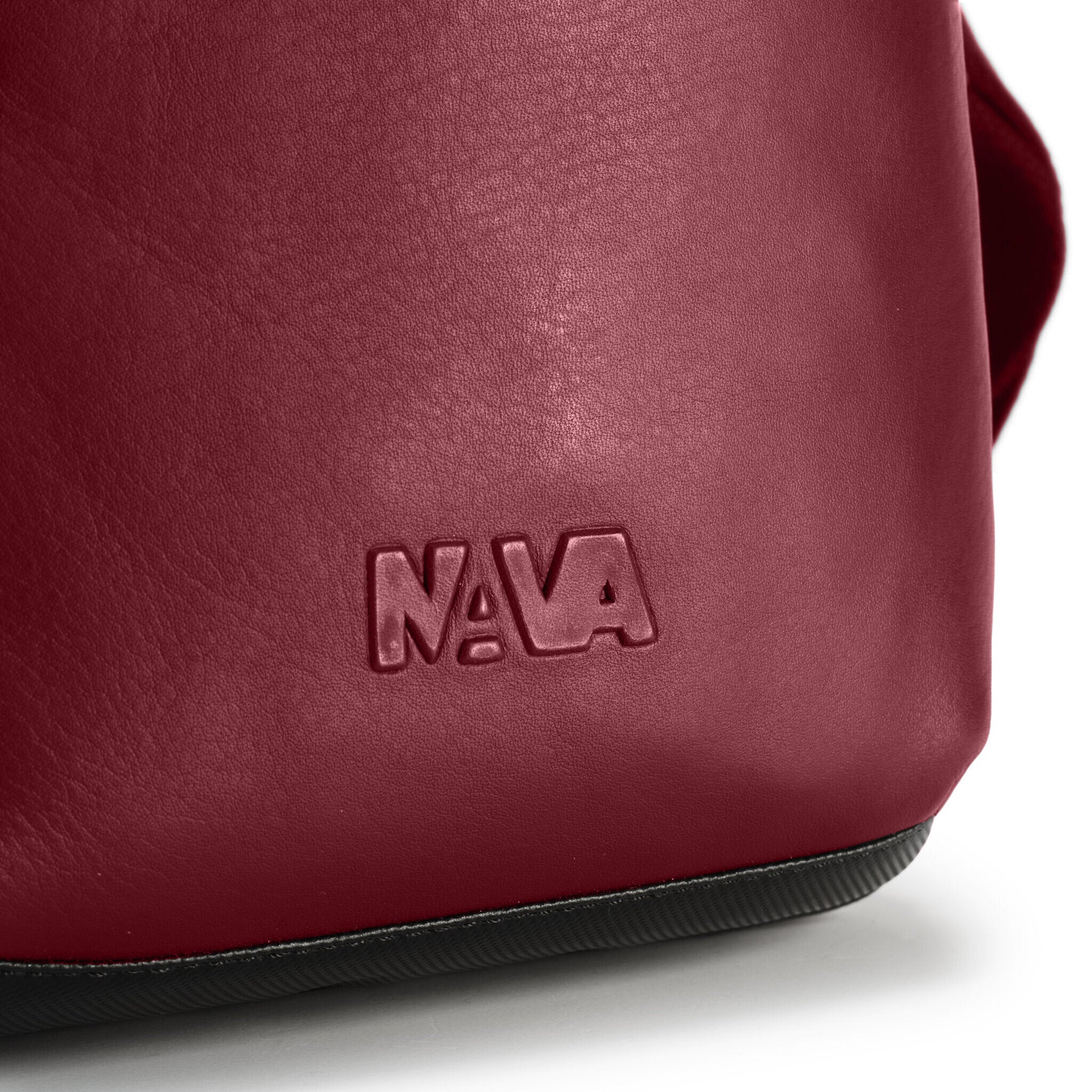 MOTION LEATHER SLIM BAG BORDEAUX