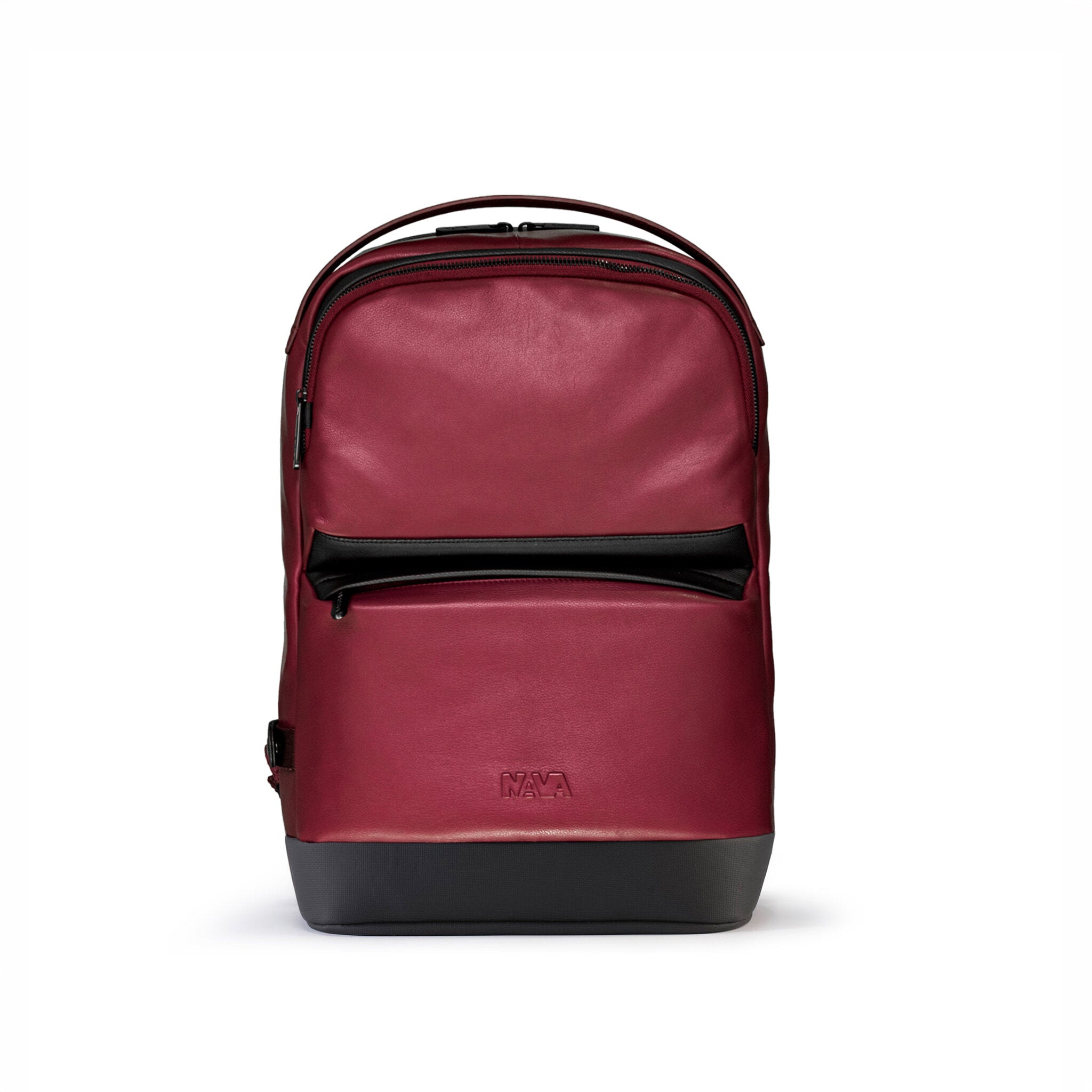 MOTION LEATHER BACKPACK MEDIUM BORDEAUX