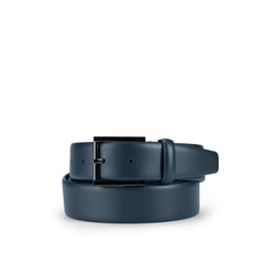 MOTION LEATHER CINTURA IN PELLE DI VITELLO SEMILUCIDO DA 30 MM DEEP BLU