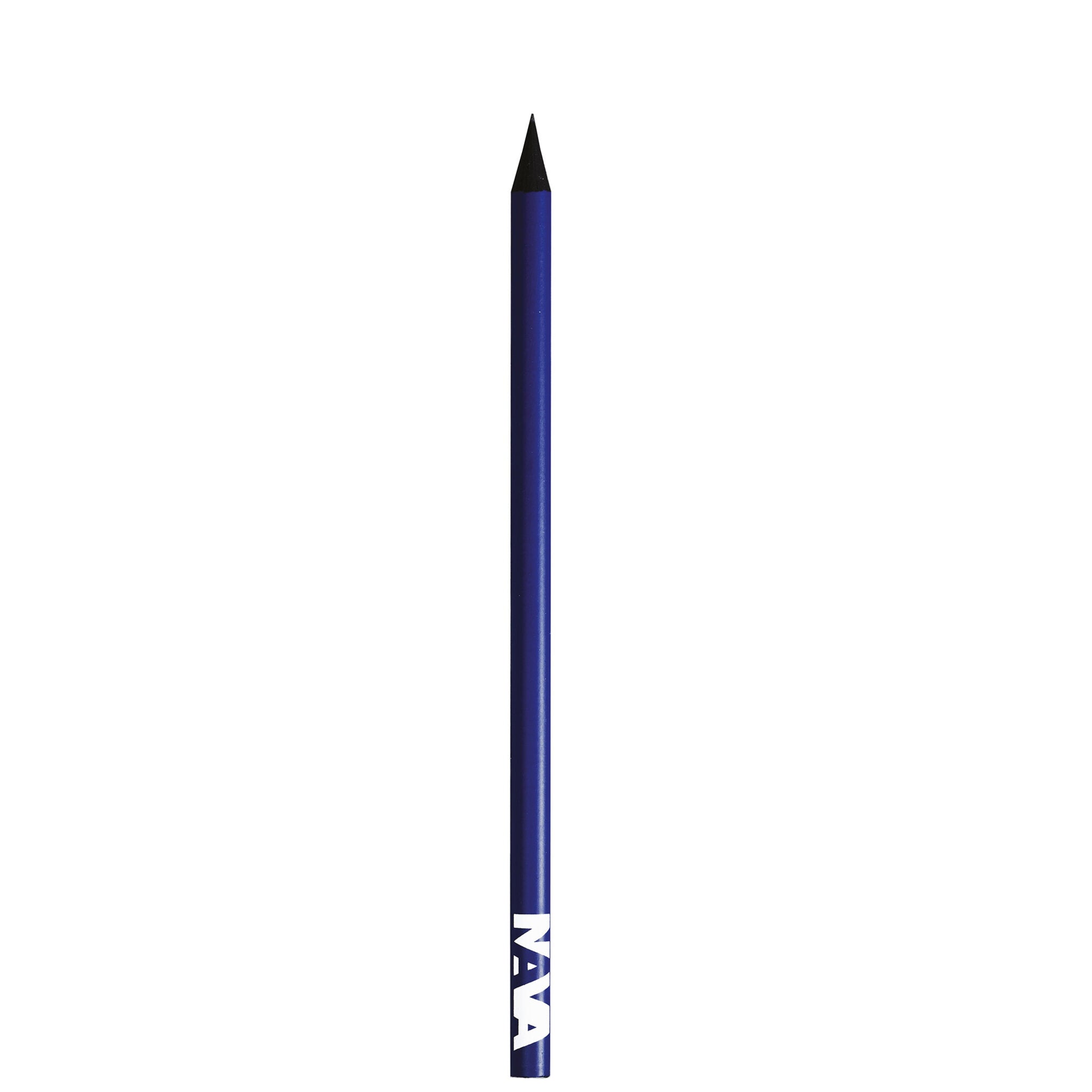 MATITA IN LEGNO CON LOGO NAVA TAGLIO AL VIVO BLU NOTTE