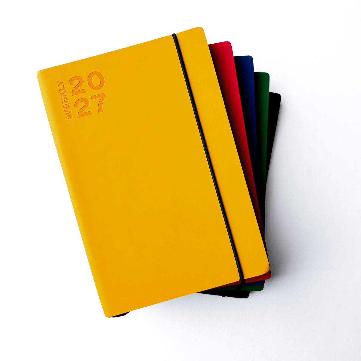 AGENDA SETTIMANALE NAVA QUADRA 2027 SMALL NERA VERDE