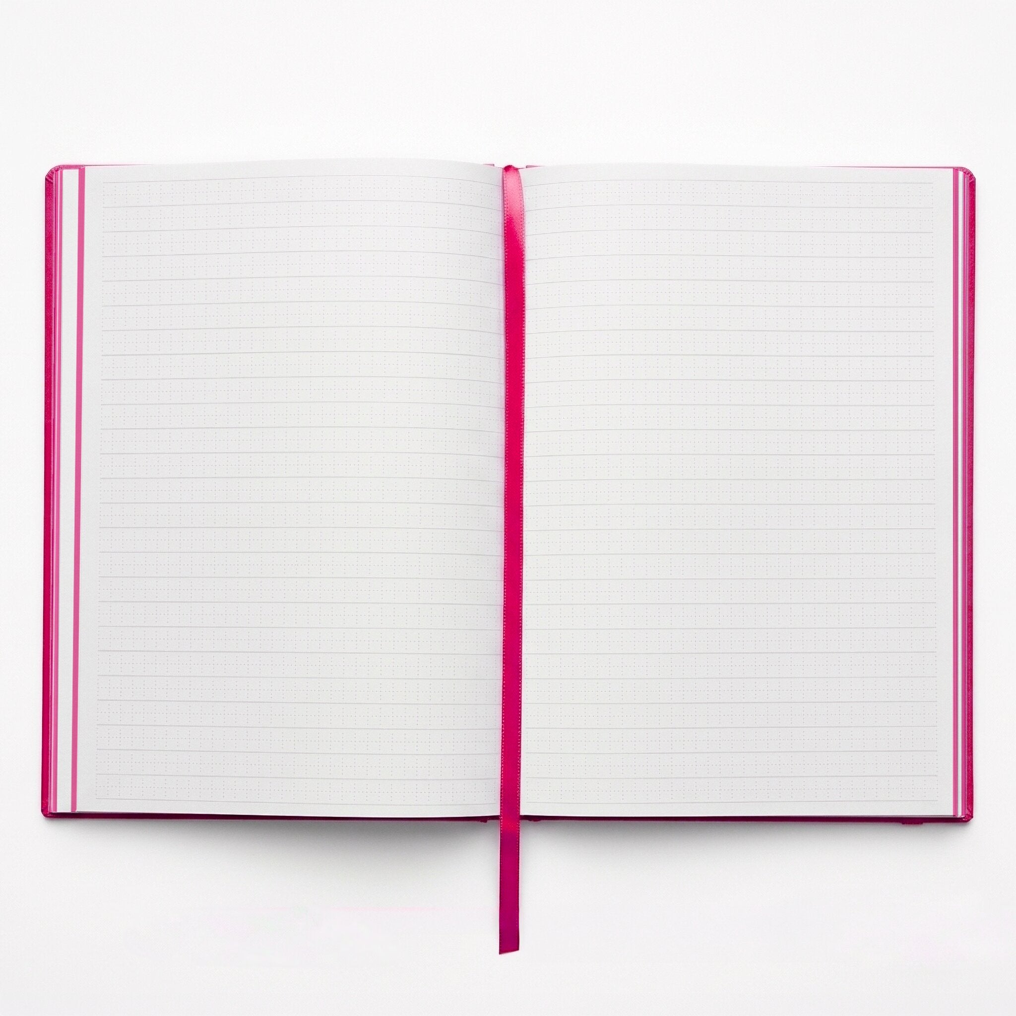 RIVIERA SMALL DESIGN NOTEBOOK WITH PINK CRISS CROSS INTERNAL GRAPHICS