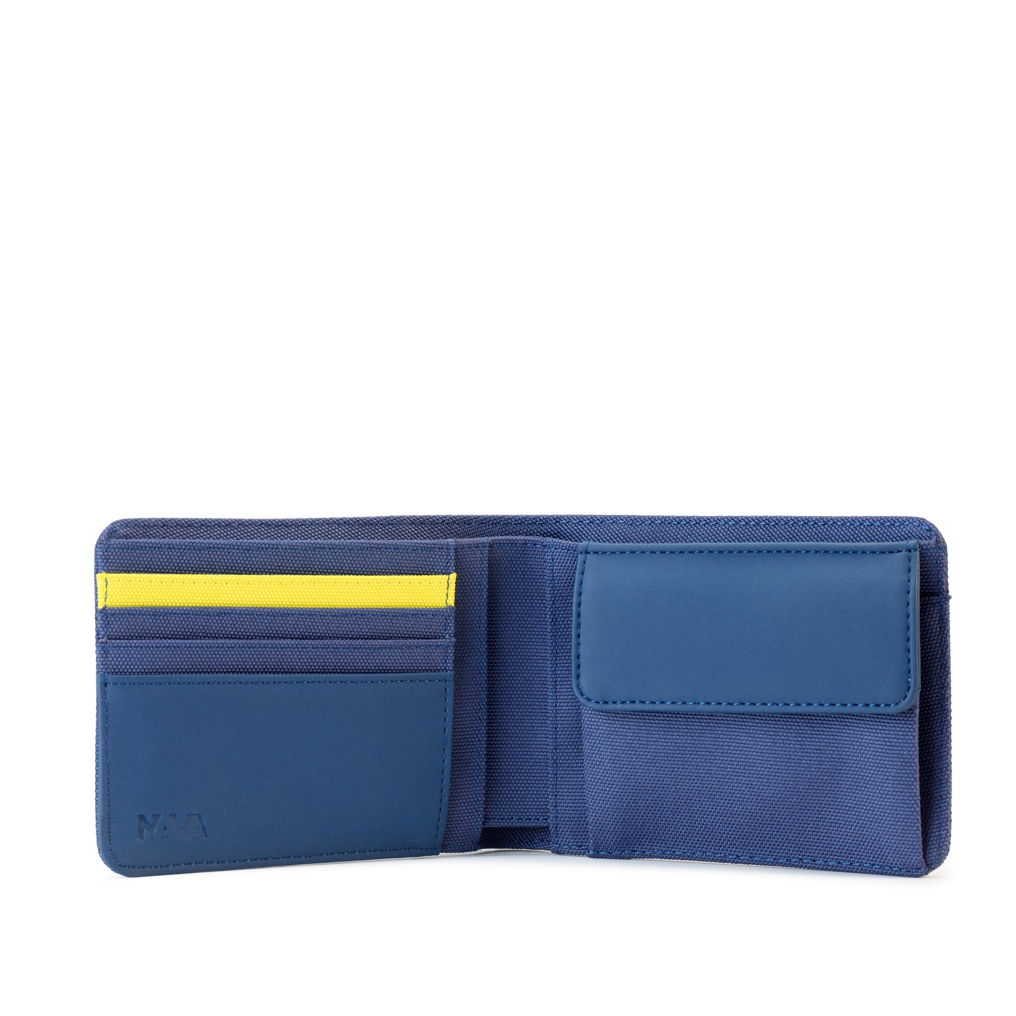 TWIN COLORS PORTAFOGLIO UOMO CON 4 CC E PORTAMONETE BLU/LIME