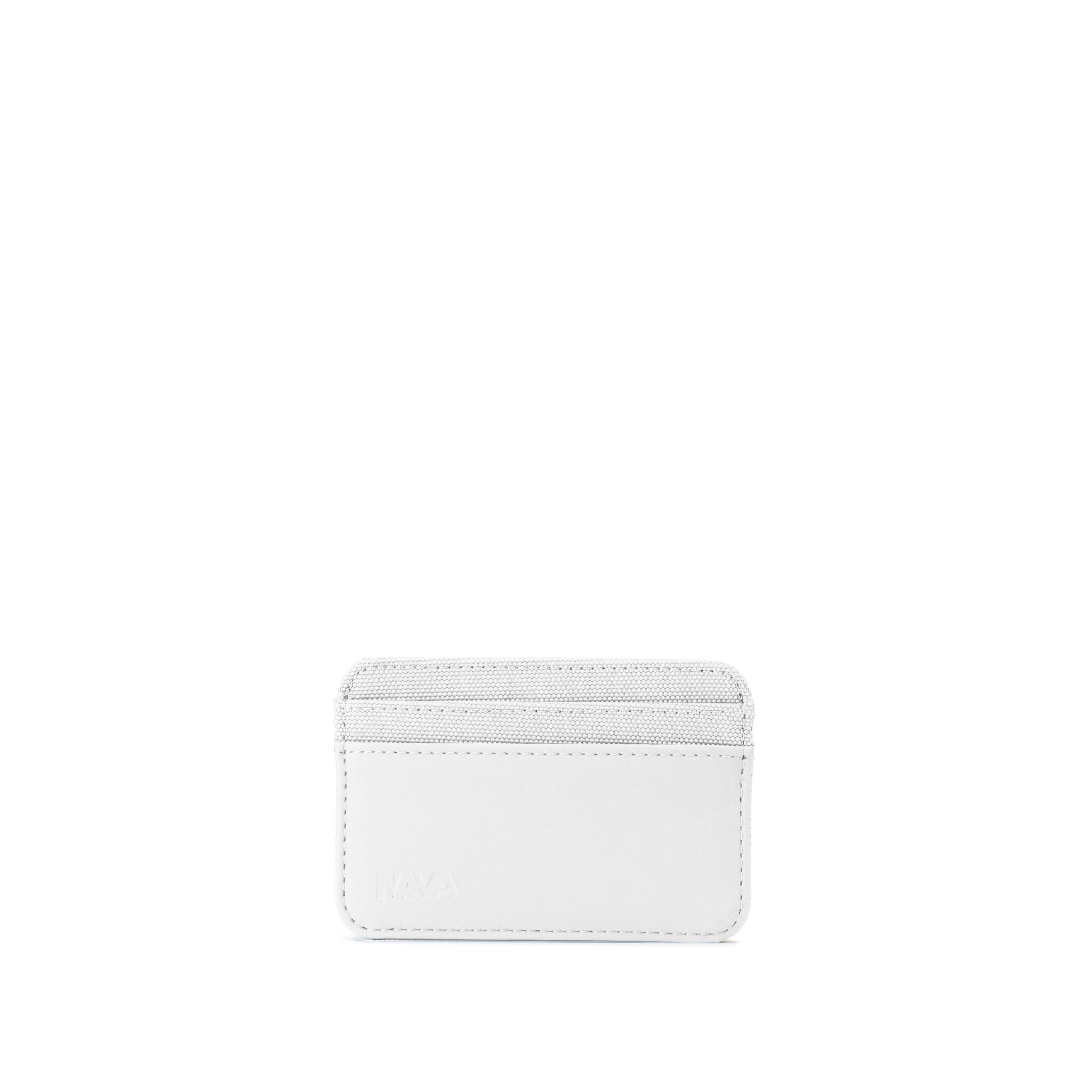 TWIN COLORS CREDIT CARD HOLDER WITH 4 CC WHITE/LIME