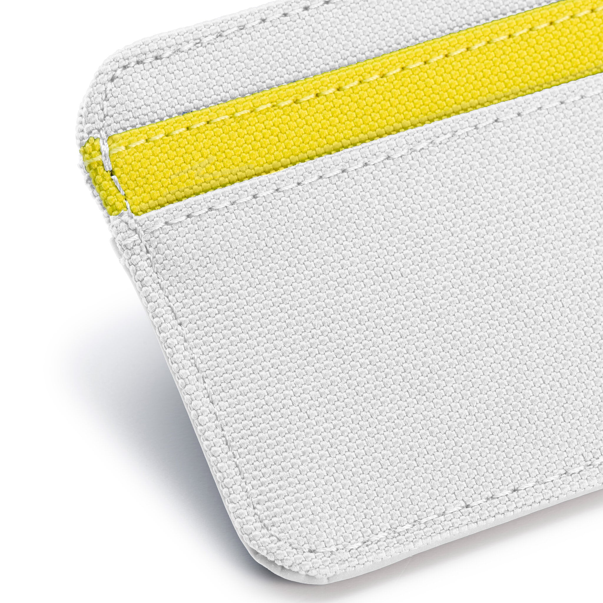 TWIN COLORS CREDIT CARD HOLDER WITH 4 CC WHITE/LIME