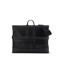 UNIFORM MESSENGER ORGANIZZATA PORTA PC CHIUSA CON PATELLA NERO