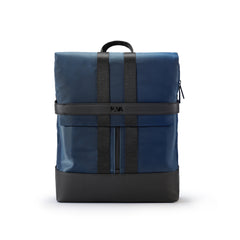 UNIFORM ZAINO ORGANIZZATO PORTA PC CHIUSO CON PATELLA NERO/BLUE PETROLIO