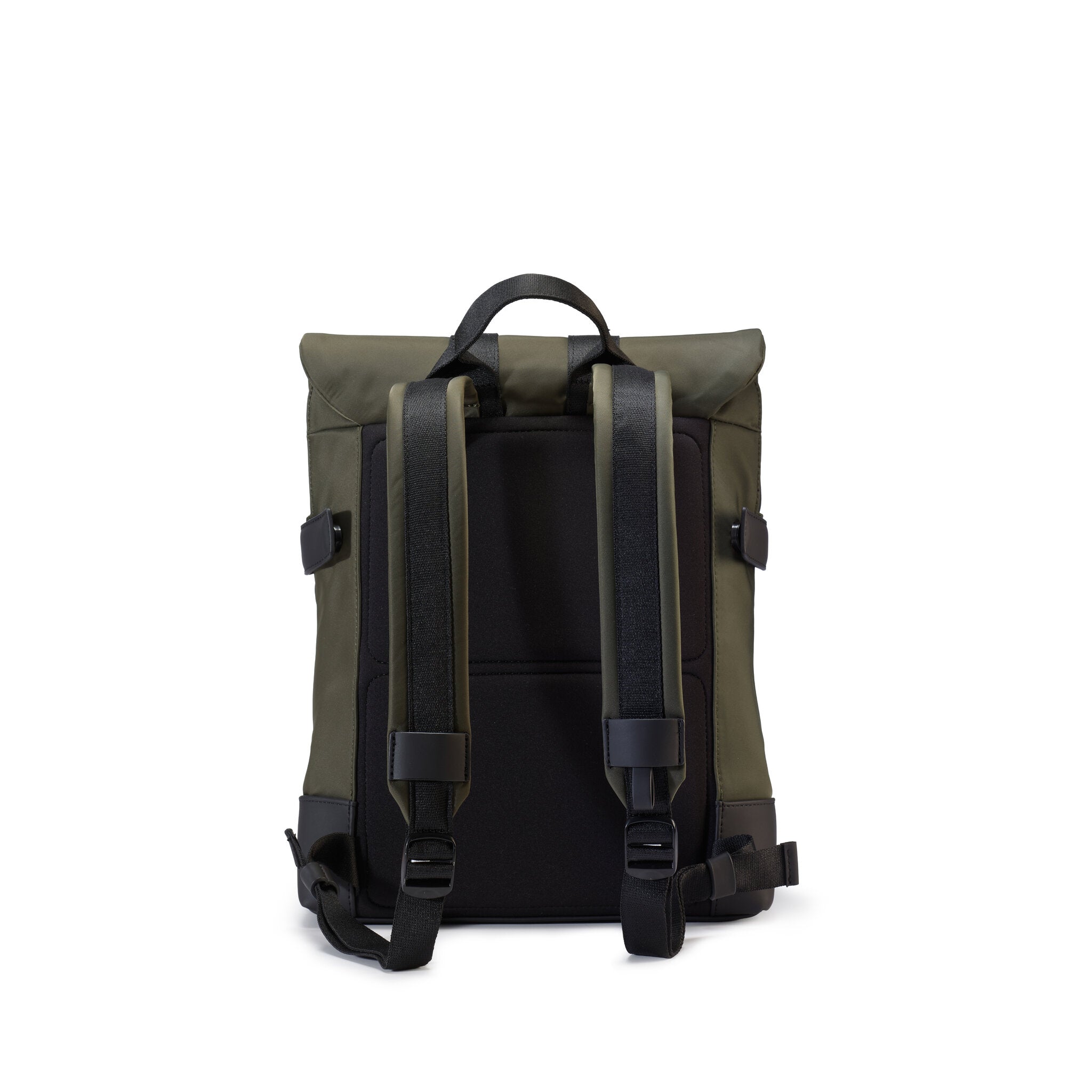 UNIFORM ZAINO SMALL PORTA PC CHIUSO CON PATELLA NERO/OLIVA